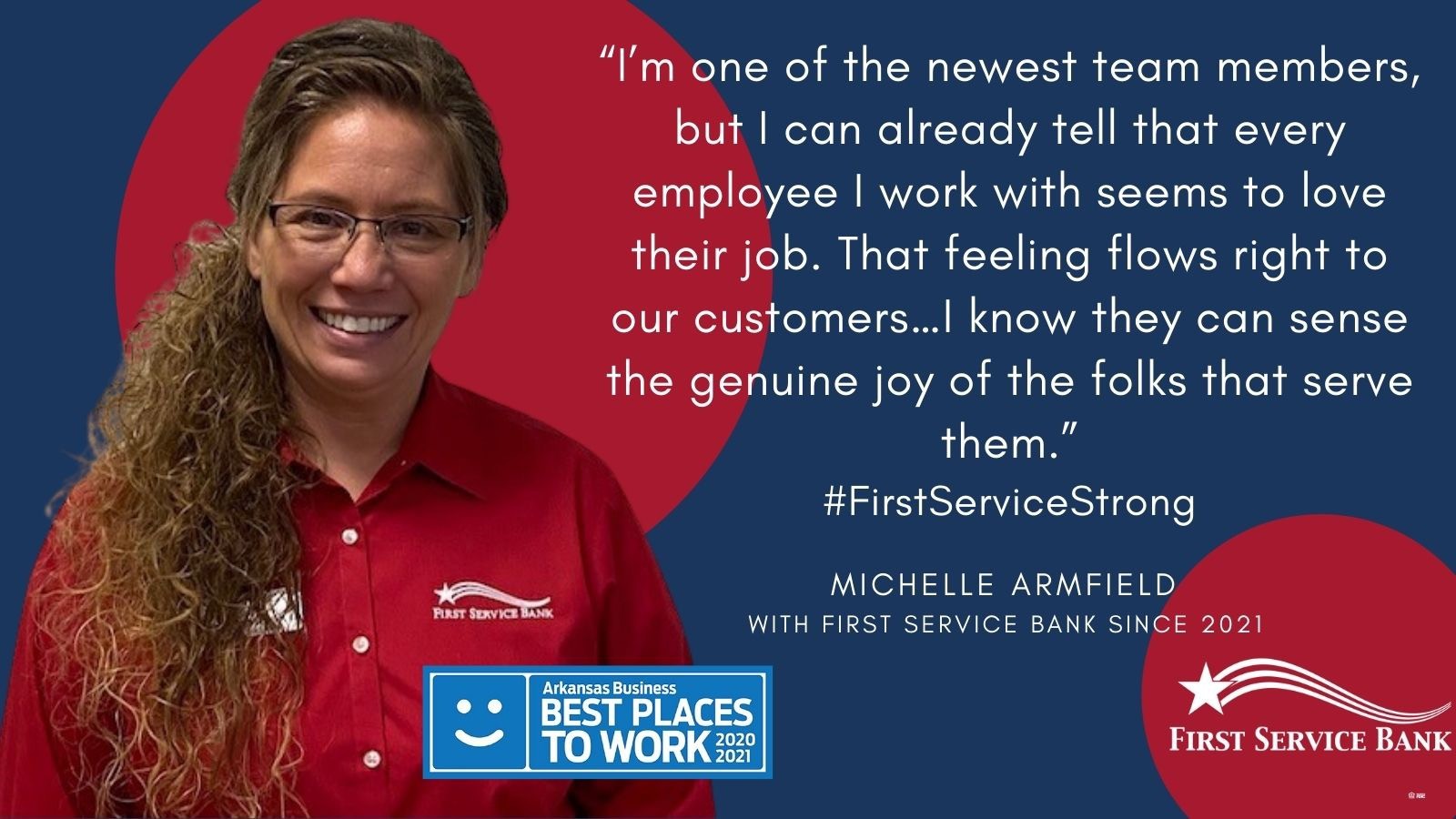 Our employees prove every day that happiness flows outward and touches customers in positive ways.