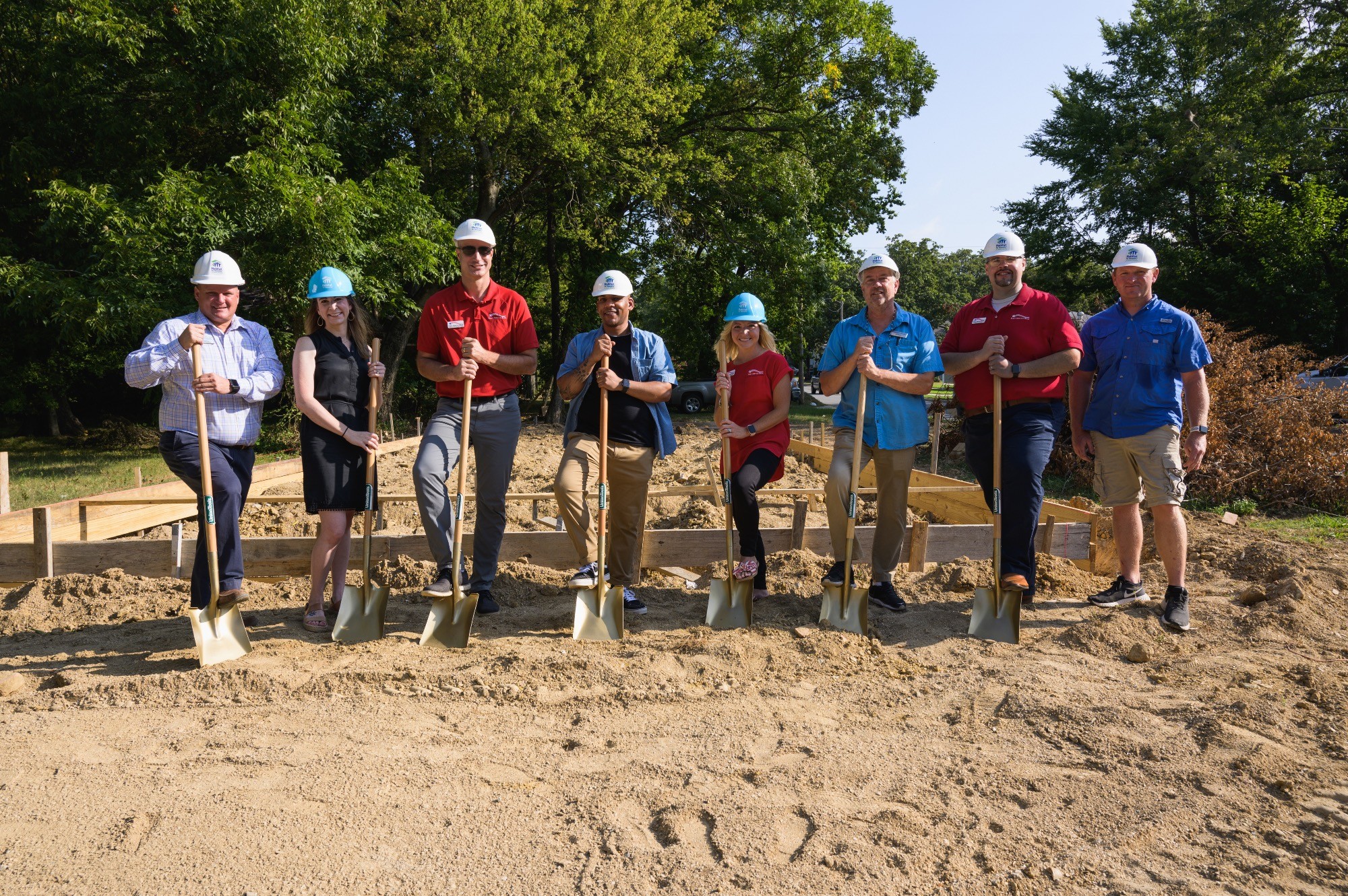 Groundbreaking Ceremony Launches Red, White & Brave Home Build | Text ORWB to 800-669-2517 to learn more!