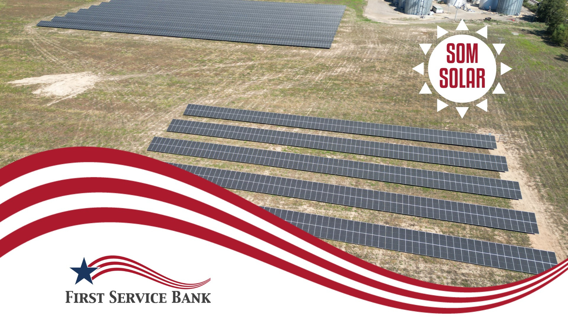 First Service Bank, Partners with Delta Solar to Build a 427-kW Solar Array, Leading the Charge for Green Energy